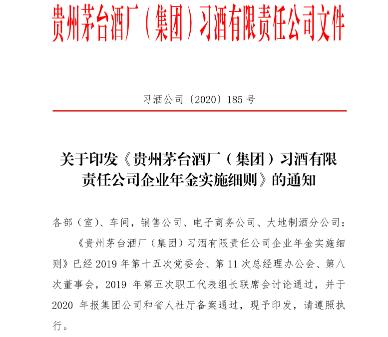 貴州茅臺酒廠（集團）實施的企業年金是什么？